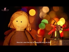 عروسک مخمل دار پری بغل کردنی PP اسباب بازی خرس دوست داشتنی پنبه ای 29 × 20 سانتی متر